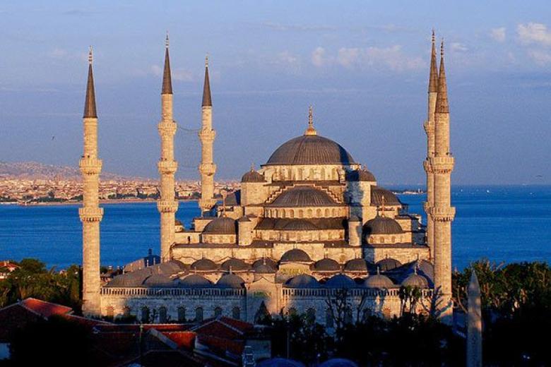 Sultan Ahmed Mosque in Istanbul Turkey 