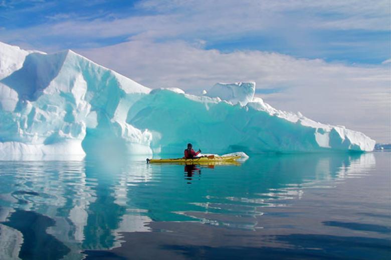 Kayaking in Antarctica