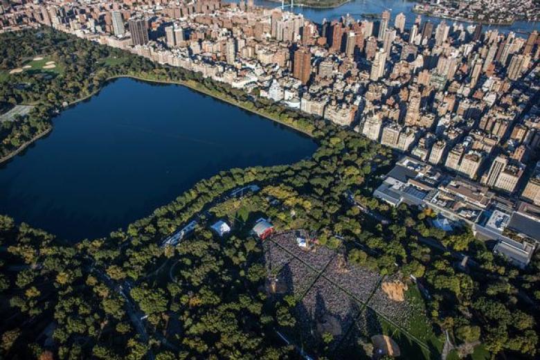 Aerial View of Central Park