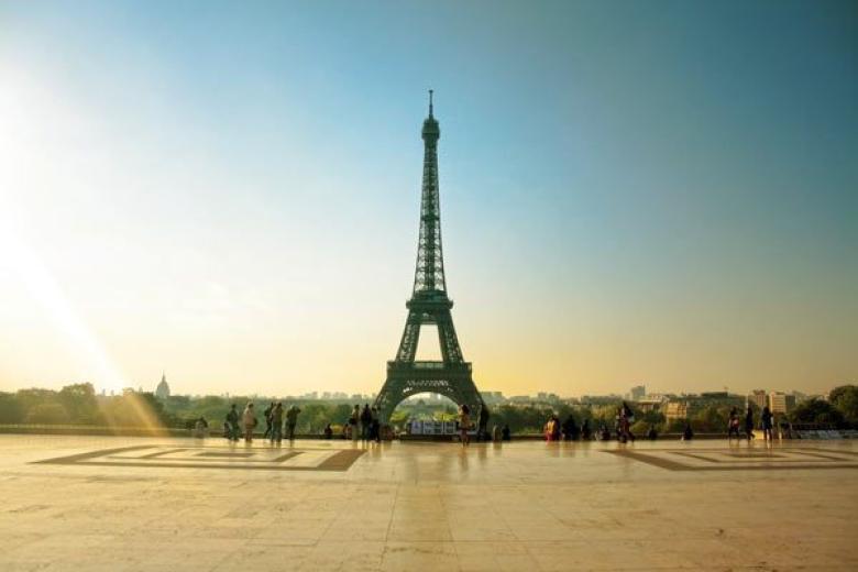 Eiffel Tower from Palais de Chaillot