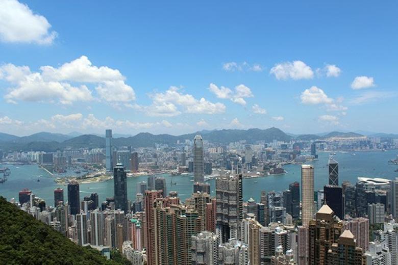 Victoria Harbour Views from Victoria Peak