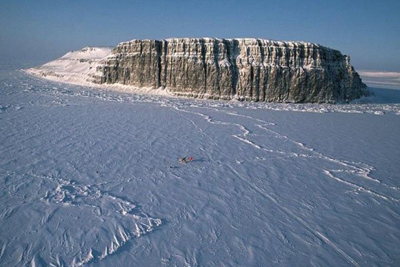 Beechey Island in Arctic 