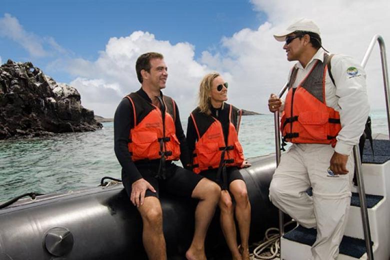 Ashore in Galapagos