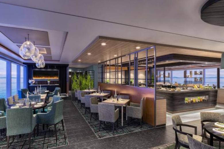 Hurtigruten Expeditions - Aune Restaurant