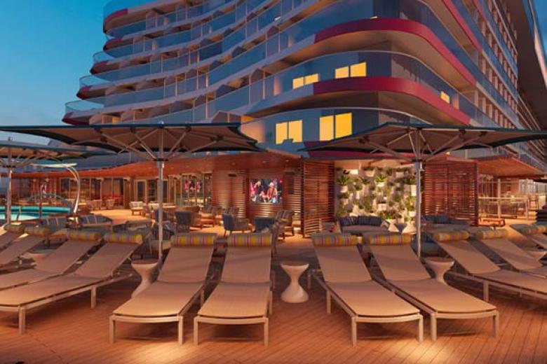 Carnival Cruise Line - Night Deck Lounge