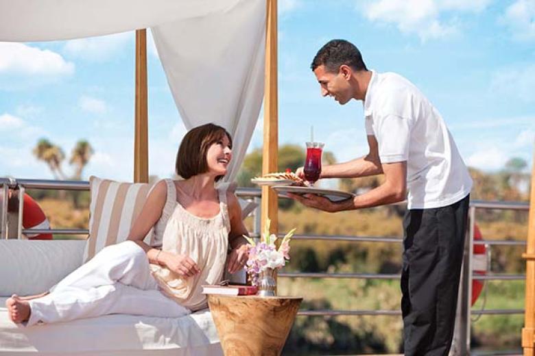 Uniworld Boutique River Cruises - Sundeck Service