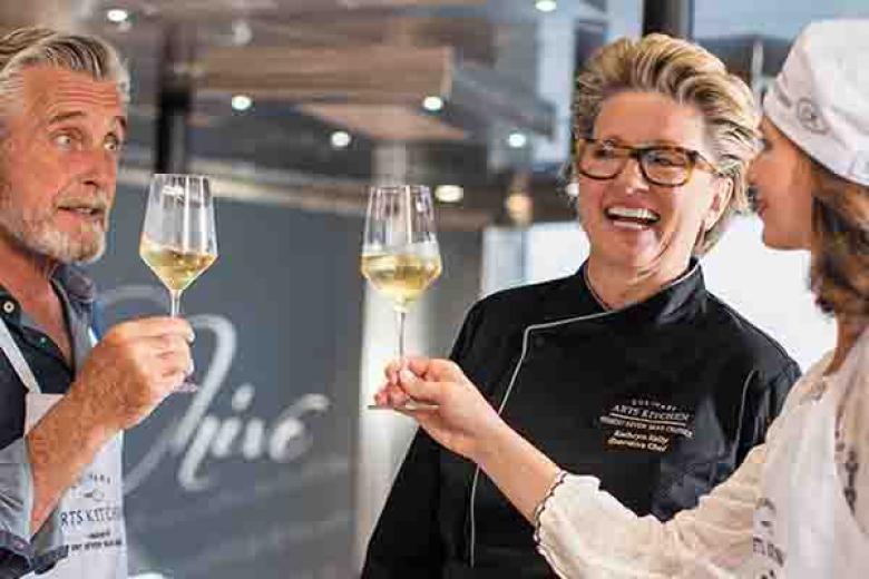 Regent Cruises - Culinary Arts Kitchen