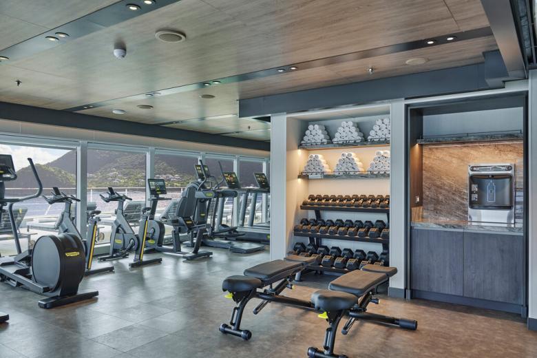 Silver Sea Dawn - Gym